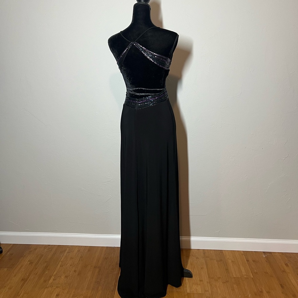 Betsy & Adam Sequins Gown - image 2